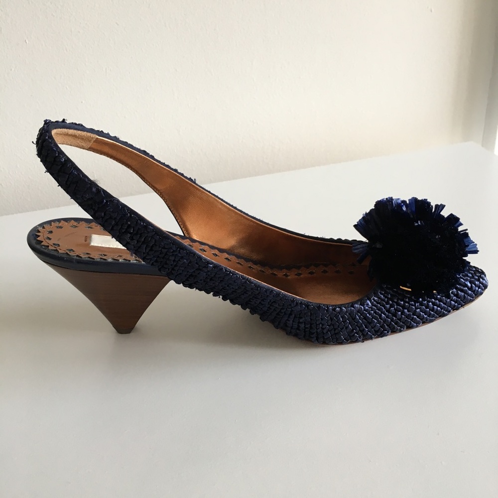 Prada Rafia Ricamo Blue - Picture 3 of 8